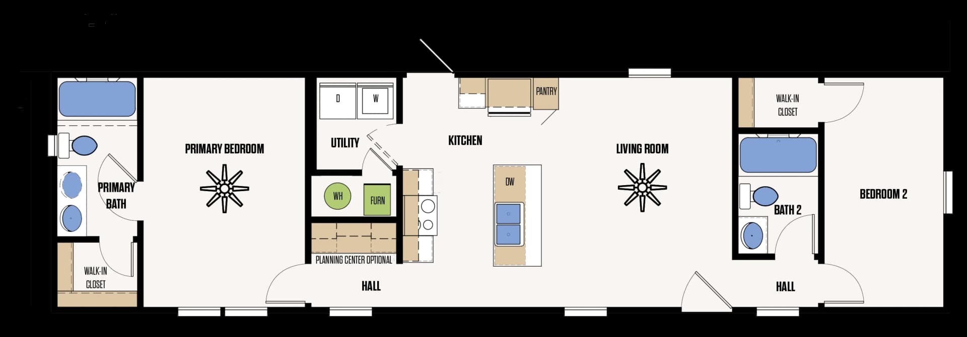 The Cisco floor plan