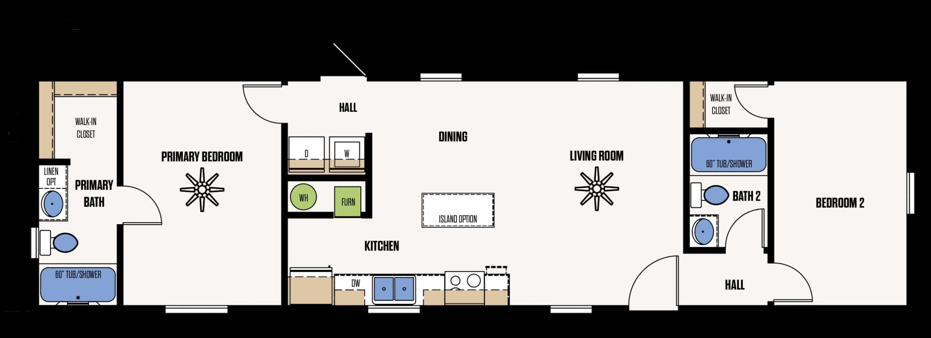 The Conroe floor plan