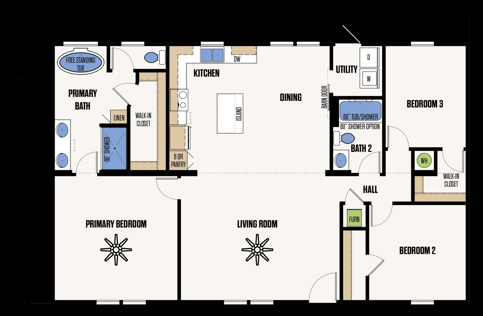 The Jasper floor plan