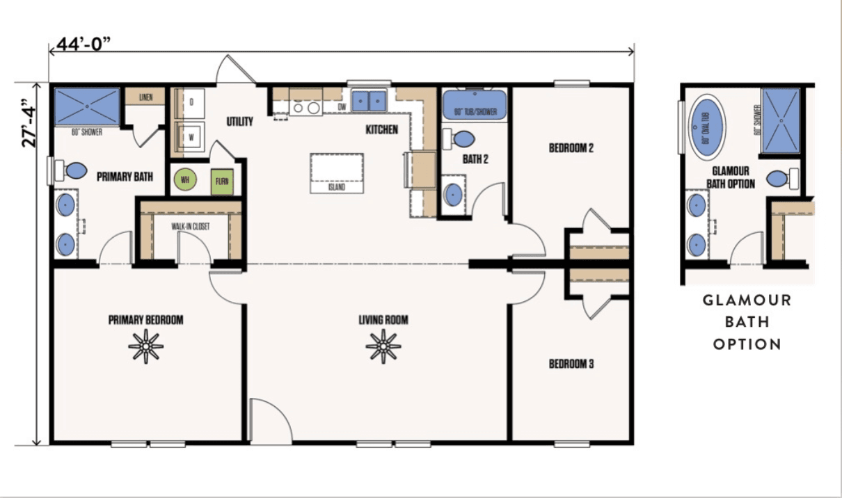 The Pigeon floor plan