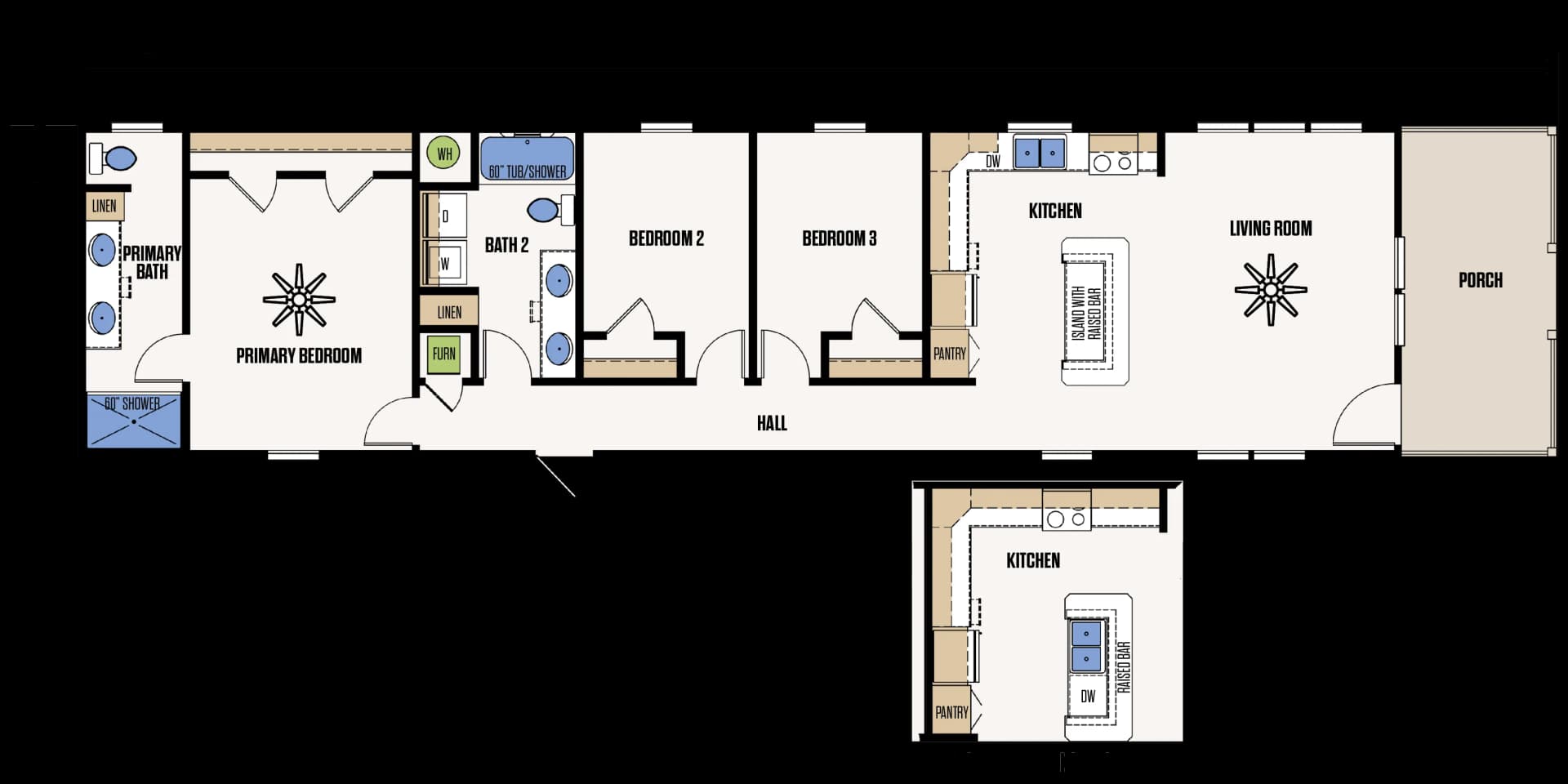 The Temple floor plan