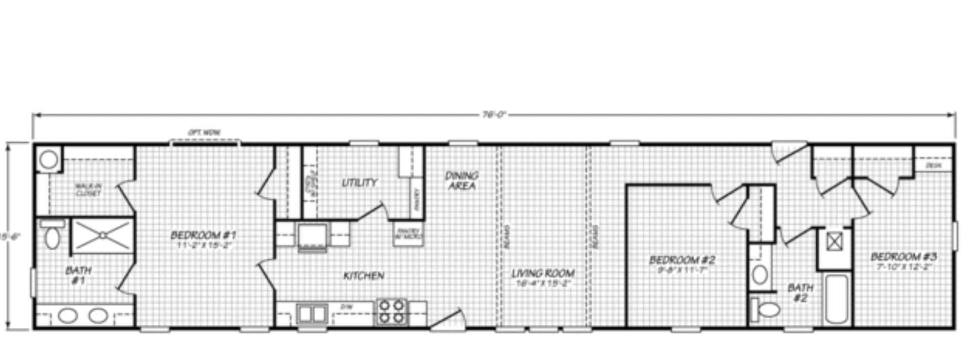 The Armadillo floor plan