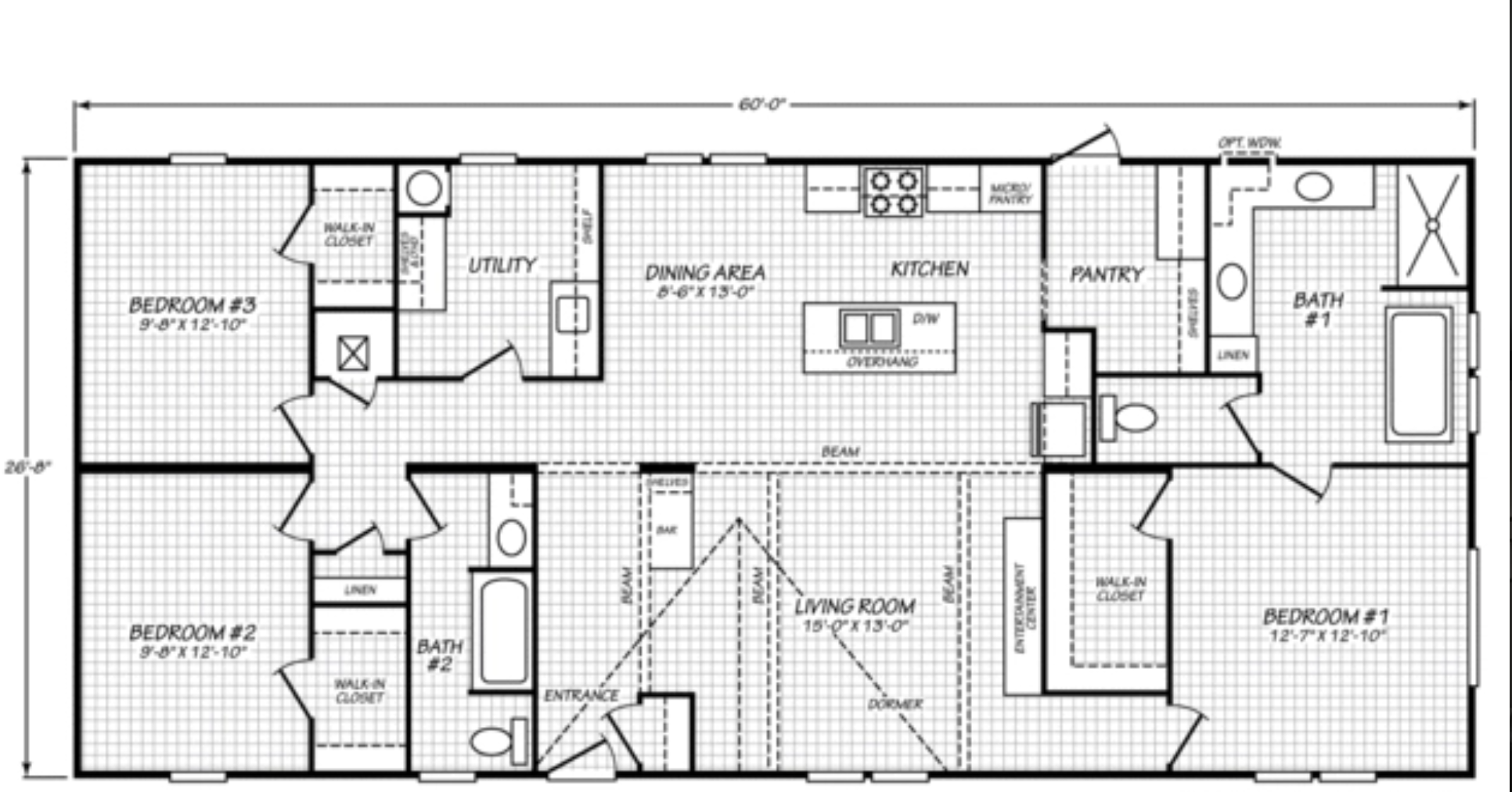 The Badger floor plan