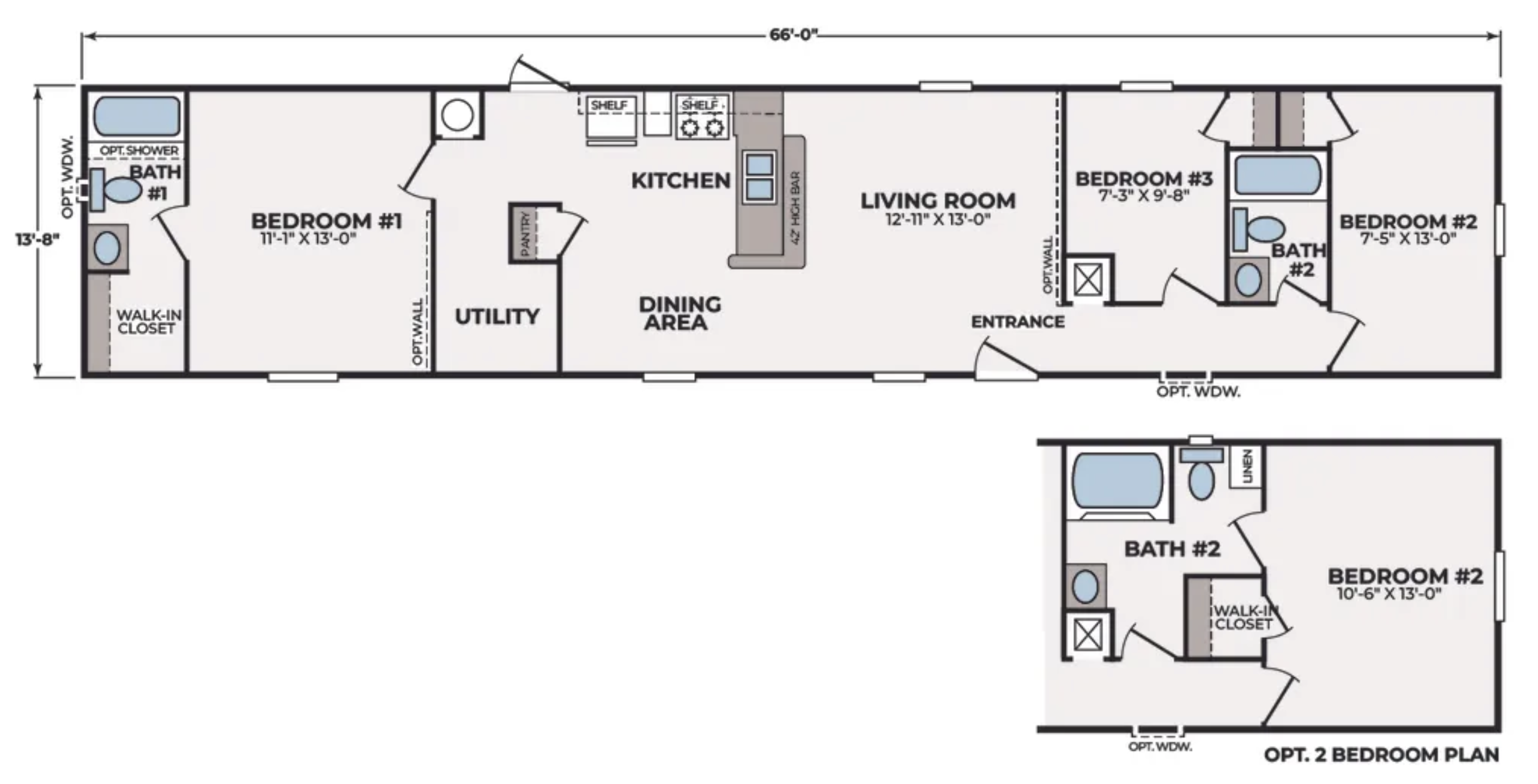 The Bobcat floor plan