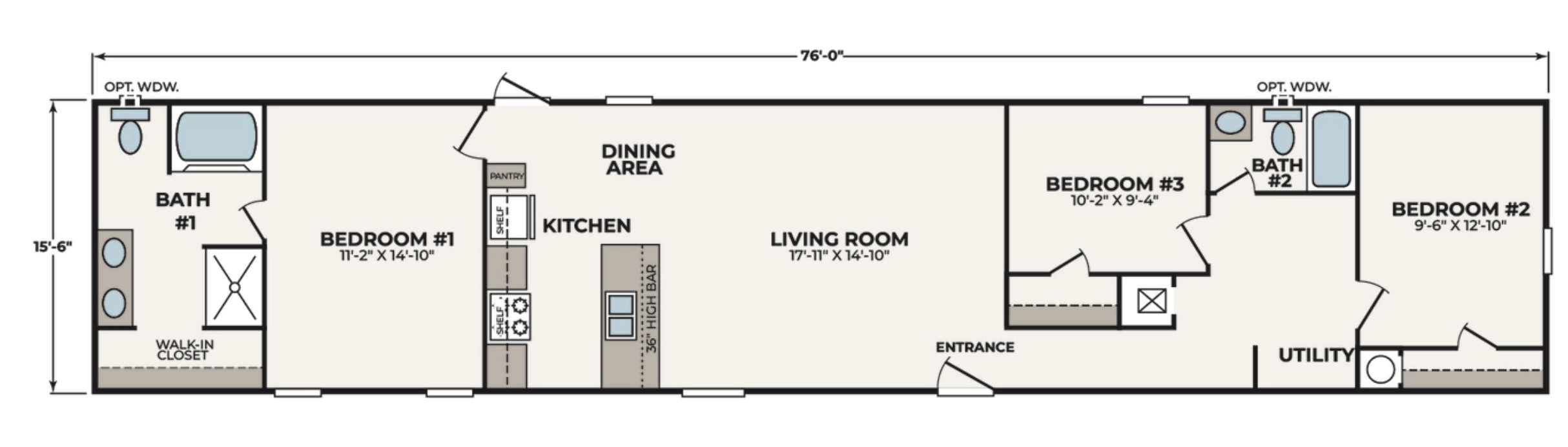 The Dove floor plan