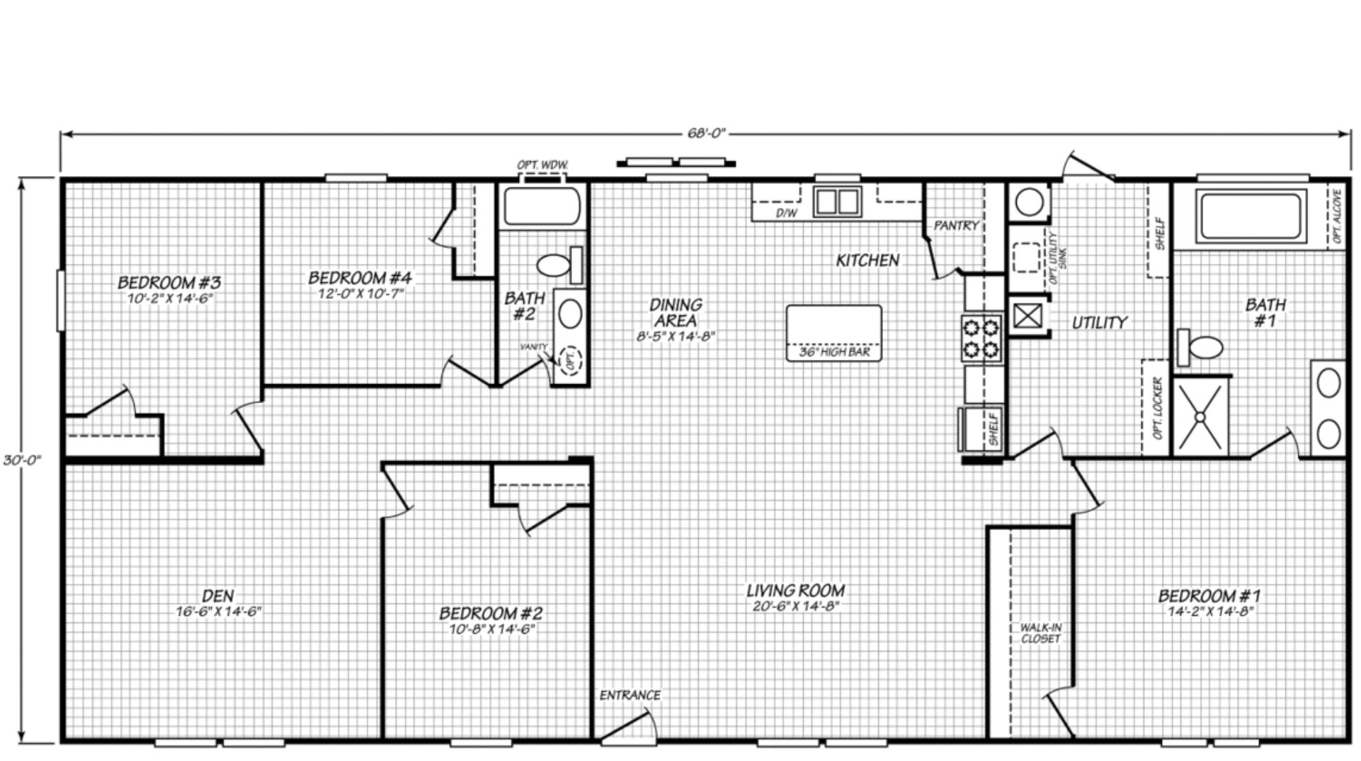 The Moose floor plan