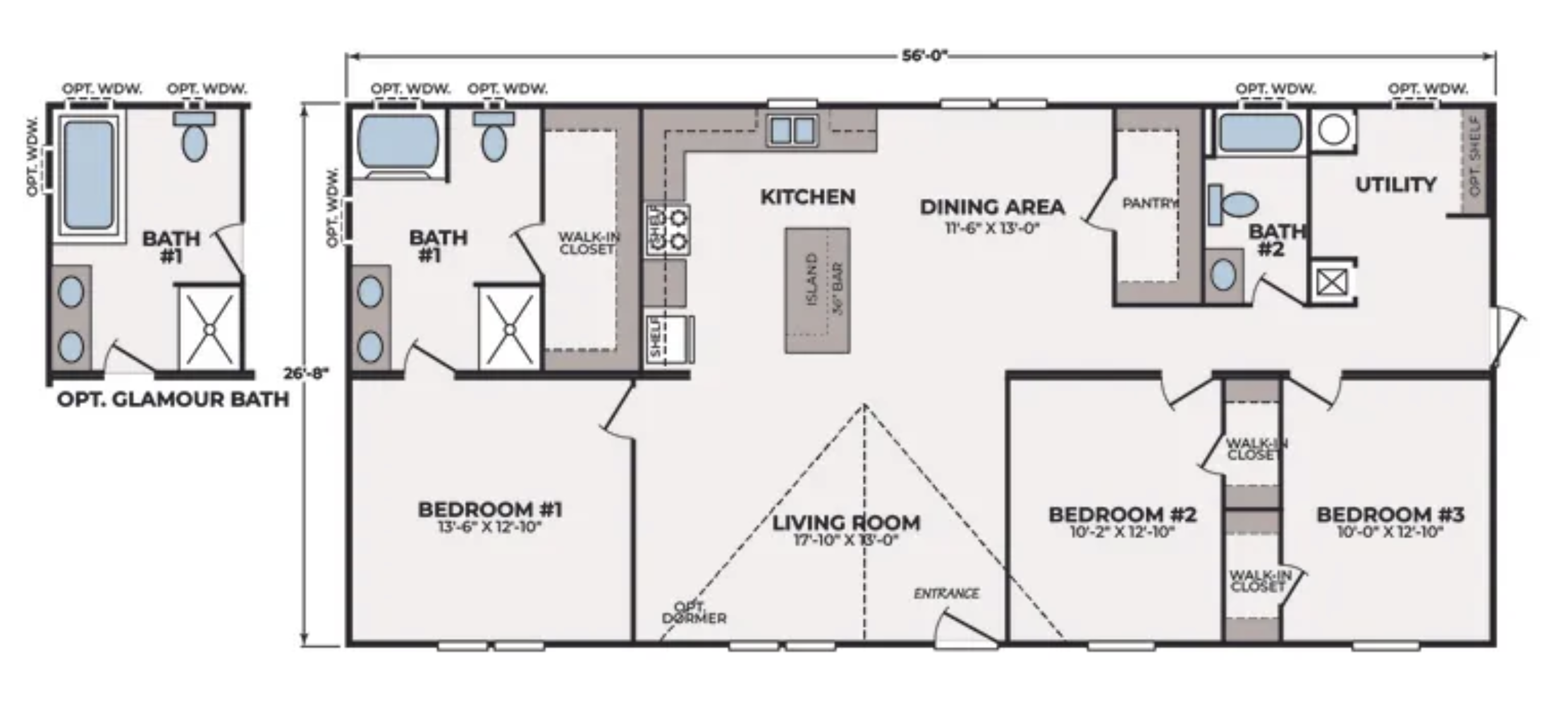 The Road Runner floor plan